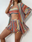 Conjunto de Biquíni 4 Peças Romana - Moda Verão 2026