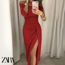 Vestido de Festa Brilhante Ζаrа + Brinde Exclusivo
