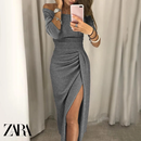 Vestido de Festa Brilhante Ζаrа + Brinde Exclusivo