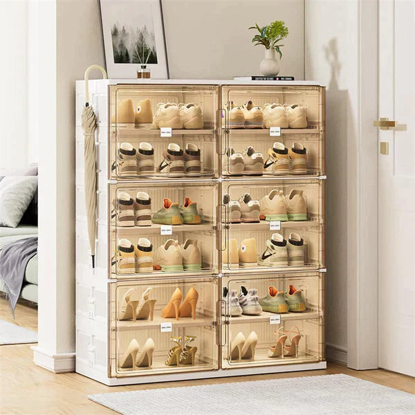 Organizador de Sapatos Portátil 2024 – Praticidade e Organização Organizador de Sapatos Portátil 2024 Luna Shop Braco 12 Compartimentos 